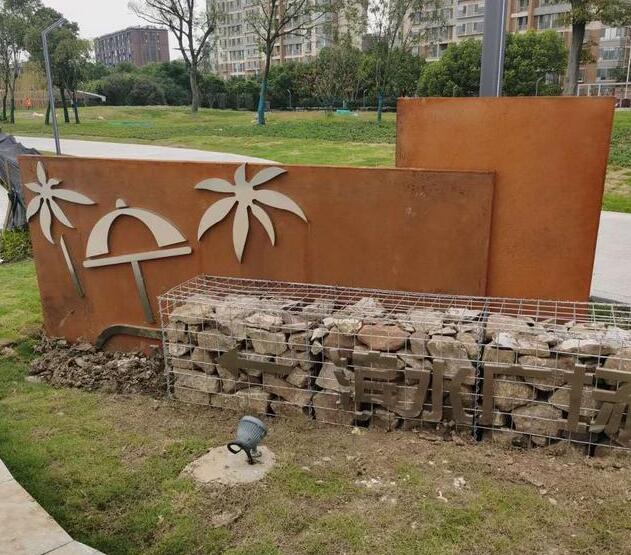 青县锈钢板挡土墙